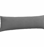 VidaXL Sofa Kussens 2 pcs Donkergrijs 145 x 40 cm Stof