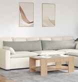 VidaXL Sofa Kussens 2 pcs Lichtgrijs 145 x 40 cm Stof