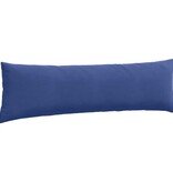 VidaXL Sofa Kussens 2 pcs Politieblauw 145 x 40 cm Katoen Stof