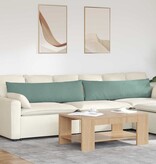 VidaXL Sofa Kussens 2 pcs Zeegroen 145 x 40 cm Katoen Stof