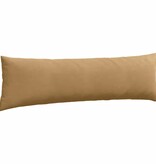 VidaXL Sofa Kussens 2 pcs Bruin 145 x 40 cm Katoen Stof