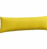 VidaXL Sofa Kussens 2 pcs Geel 145 x 40 cm Katoen Stof