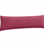 VidaXL Sofa Kussens 2 pcs Wijnrood 145 x 40 cm Katoen Stof