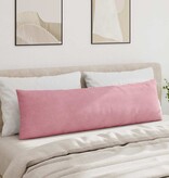 VidaXL Sofa Kussens 2 pcs Roze 145 x 40 cm Katoen Stof