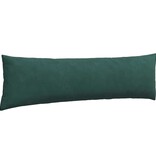 VidaXL Sofa Kussens 2 pcs Donkergroen 145 x 40 cm Katoen Stof