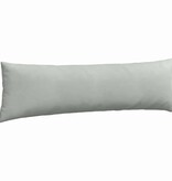 VidaXL Sofa Kussens 2 pcs Lichtgrijs 145 x 40 cm Katoen Stof