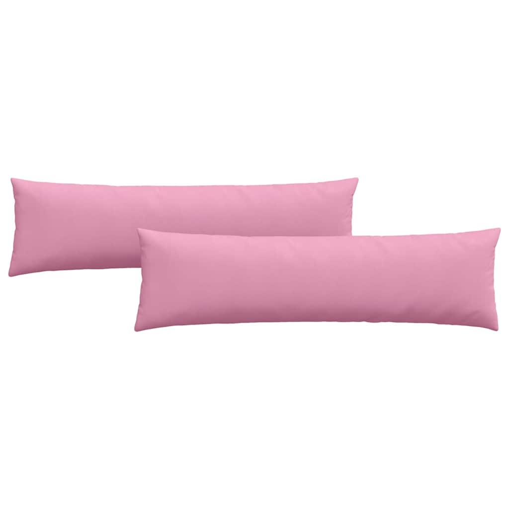 VidaXL Sofa Kussens 2 pcs Roze 145 x 40 cm Stof