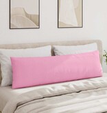 VidaXL Sofa Kussens 2 pcs Roze 145 x 40 cm Stof