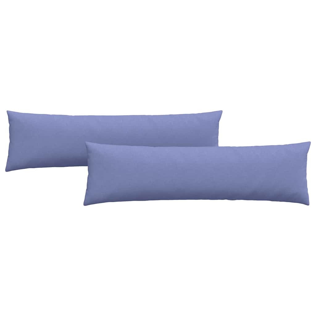 VidaXL Sofa Kussens 2 pcs Blauw 145 x 40 cm Stof