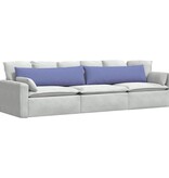 VidaXL Sofa Kussens 2 pcs Blauw 145 x 40 cm Stof
