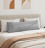 VidaXL Sofa Kussens 2 pcs Grijs 145 x 40 cm Stof