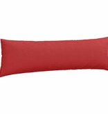 VidaXL Sofa Kussens 2 pcs Rood 145 x 40 cm Stof