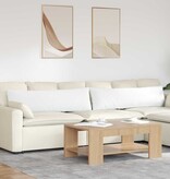 VidaXL Sofa Kussens 2 pcs Wit 145 x 40 cm Stof