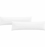 VidaXL Sofa Kussens 2 pcs Wit 145 x 40 cm Stof