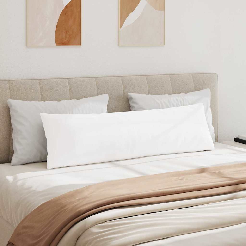 VidaXL Sofa Kussens 2 pcs Wit 145 x 40 cm Stof