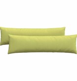 VidaXL Sofa Kussens 2 pcs Lichtgroen 145 x 40 cm Stof