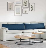 VidaXL Sofa Kussens 2 pcs Blauw 145 x 40 cm Stof