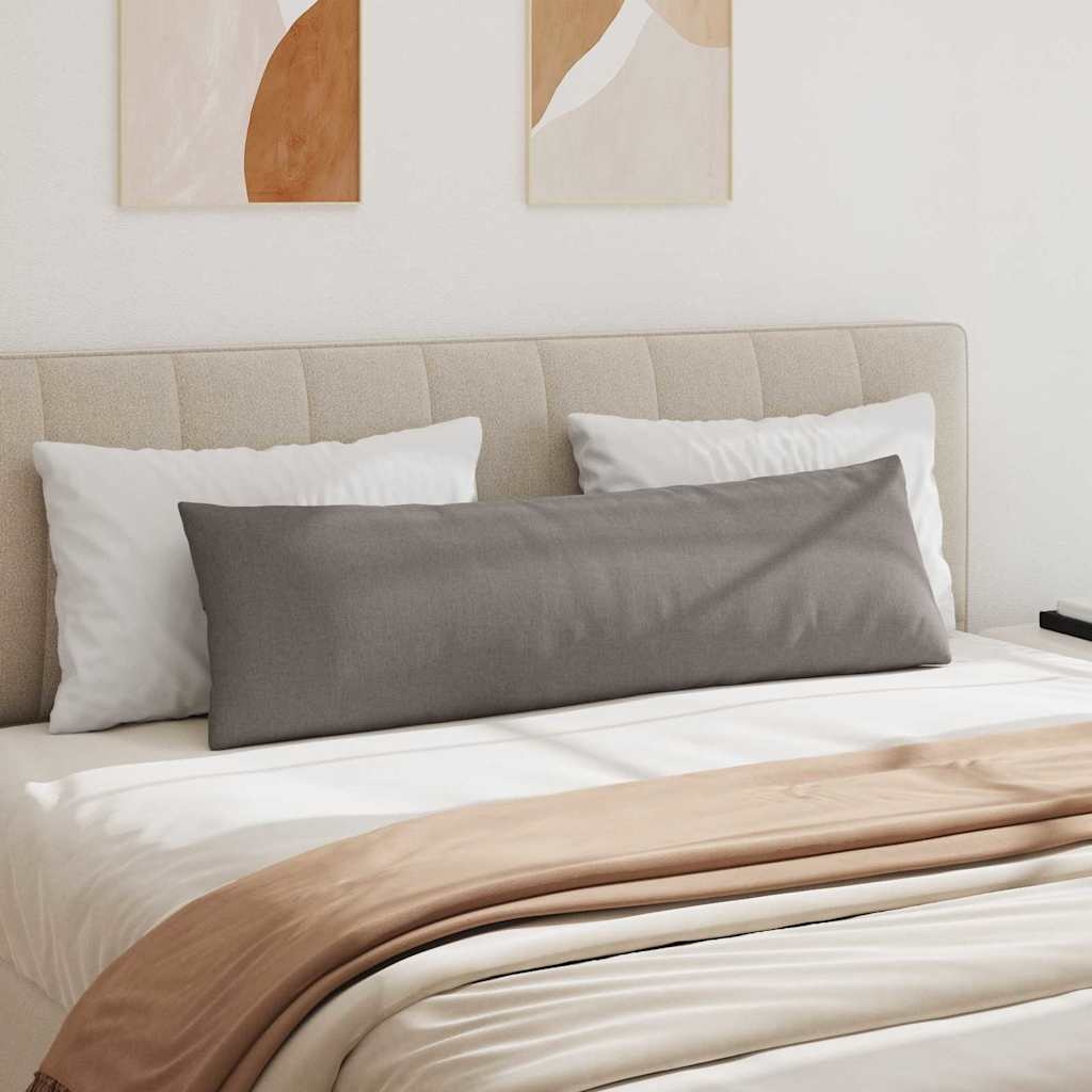 VidaXL Sofa Kussens 2 pcs Taupe 145 x 40 cm Stof