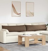 VidaXL Sofa Kussens 2 pcs Bruin 145 x 40 cm Stof