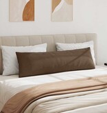 VidaXL Sofa Kussens 2 pcs Bruin 145 x 40 cm Stof