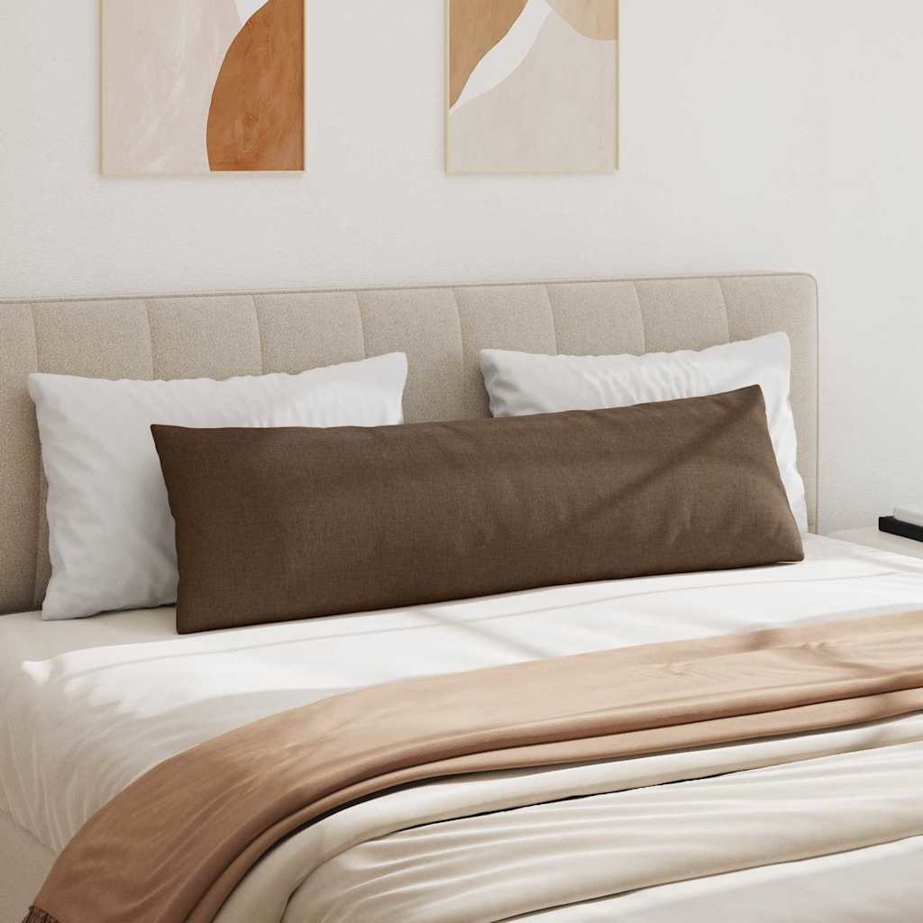 VidaXL Sofa Kussens 2 pcs Bruin 145 x 40 cm Stof