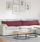 VidaXL Sofa Kussens 2 pcs Wijnrood 145 x 40 cm Stof