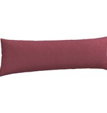 VidaXL Sofa Kussens 2 pcs Wijnrood 145 x 40 cm Stof