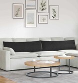 VidaXL Sofa Kussens 2 pcs Zwart 145 x 40 cm Stof