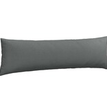 VidaXL Sofa Kussens 2 pcs Donkergrijs 145 x 40 cm Stof