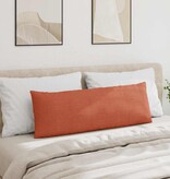 VidaXL Sofa Kussens 2 pcs Rood-oranje 120 x 40 cm Katoen Stof