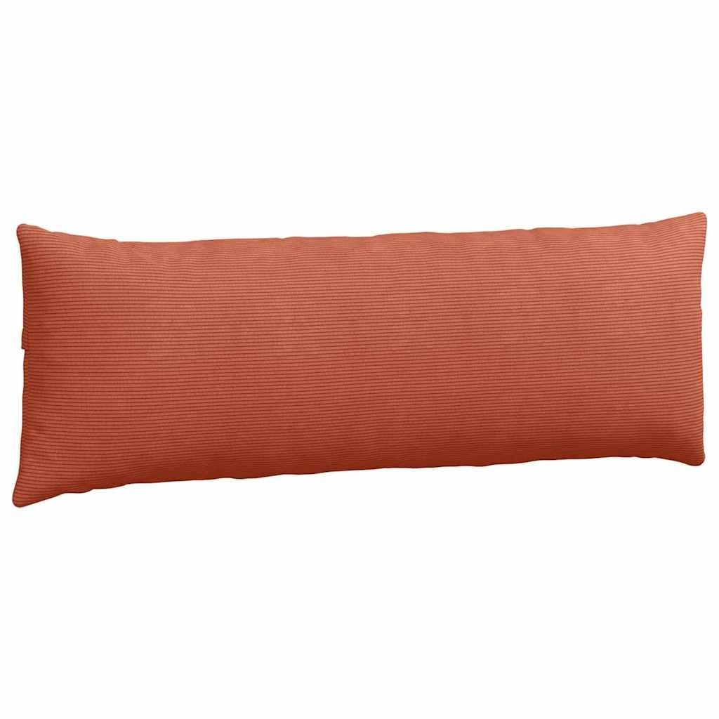 VidaXL Sofa Kussens 2 pcs Rood-oranje 120 x 40 cm Katoen Stof