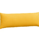 VidaXL Sofa Kussens 2 pcs Lichtgeel 120 x 40 cm Katoen Stof