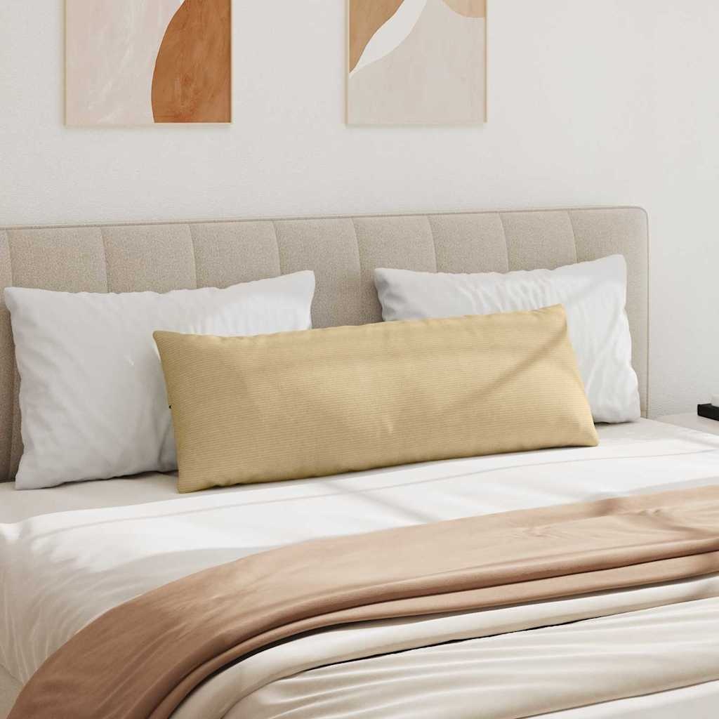 VidaXL Sofa Kussens 2 pcs Grijs groen 120 x 40 cm Katoen Stof