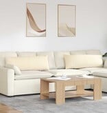 VidaXL Sofa Kussens 2 pcs Crème 120 x 40 cm Katoen Stof
