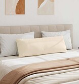 VidaXL Sofa Kussens 2 pcs Beige 120 x 40 cm Stof