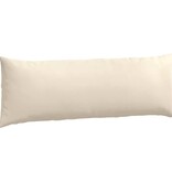 VidaXL Sofa Kussens 2 pcs Beige 120 x 40 cm Stof