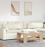 VidaXL Sofa Kussens 2 pcs Crème 120 x 40 cm Katoen Stof