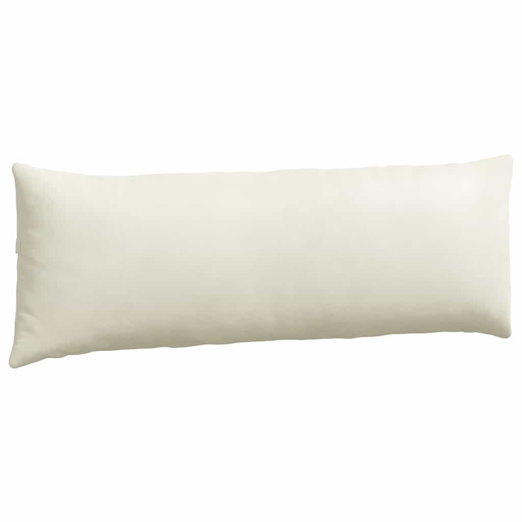 VidaXL Sofa Kussens 2 pcs Crème 120 x 40 cm Katoen Stof