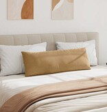 VidaXL Sofa Kussens 2 pcs Bruin 120 x 40 cm Katoen Stof