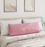 VidaXL Sofa Kussens 2 pcs Roze 120 x 40 cm Katoen Stof