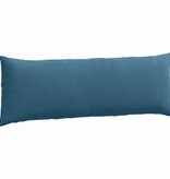 VidaXL Sofa Kussens 2 pcs Blauw 120 x 40 cm Katoen Stof