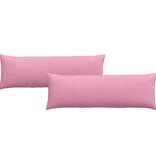 VidaXL Sofa Kussens 2 pcs Roze 120 x 40 cm Stof
