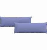 VidaXL Sofa Kussens 2 pcs Blauw 120 x 40 cm Stof