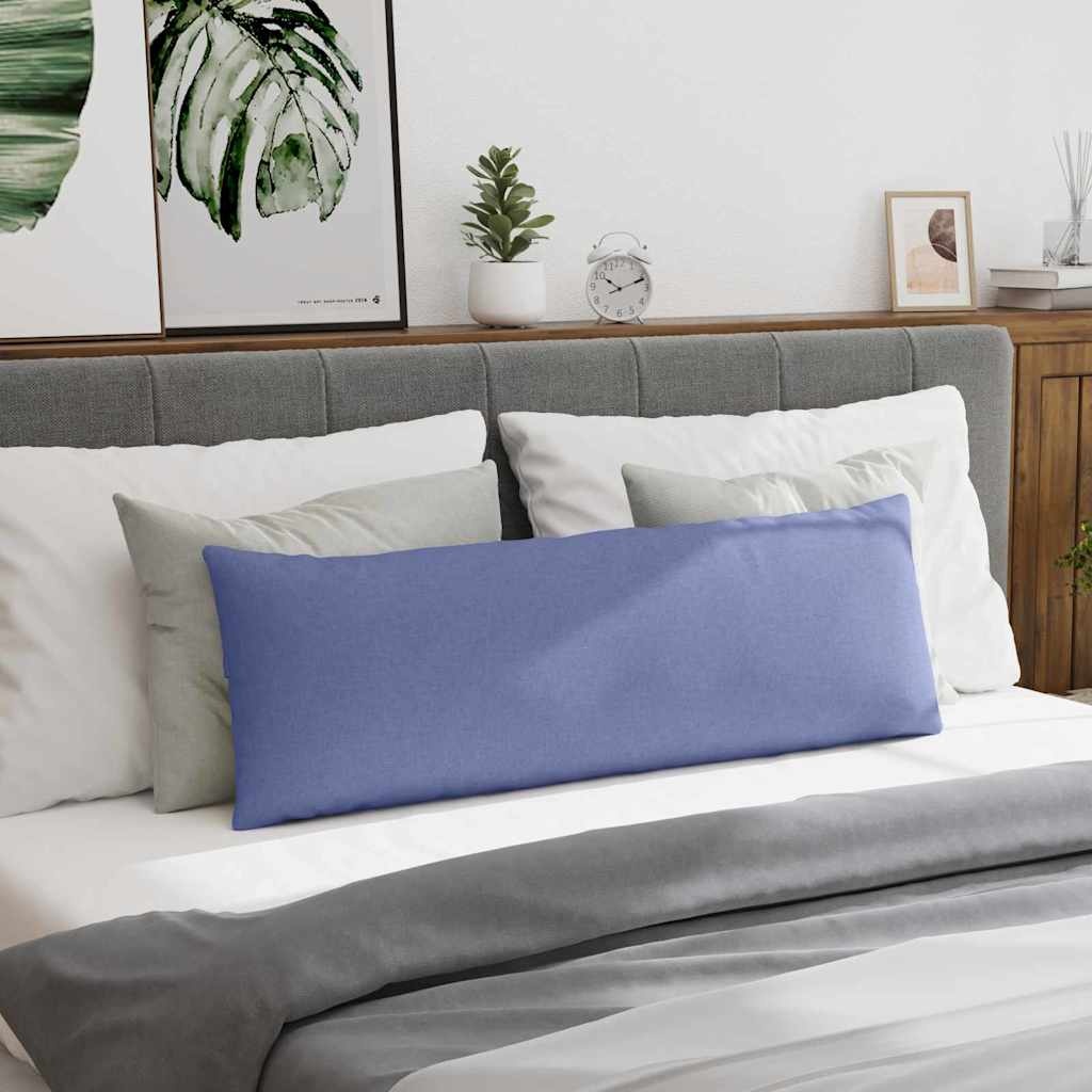 VidaXL Sofa Kussens 2 pcs Blauw 120 x 40 cm Stof