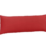 VidaXL Sofa Kussens 2 pcs Rood 120 x 40 cm Stof