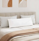 VidaXL Sofa Kussens 2 pcs Wit 120 x 40 cm Stof