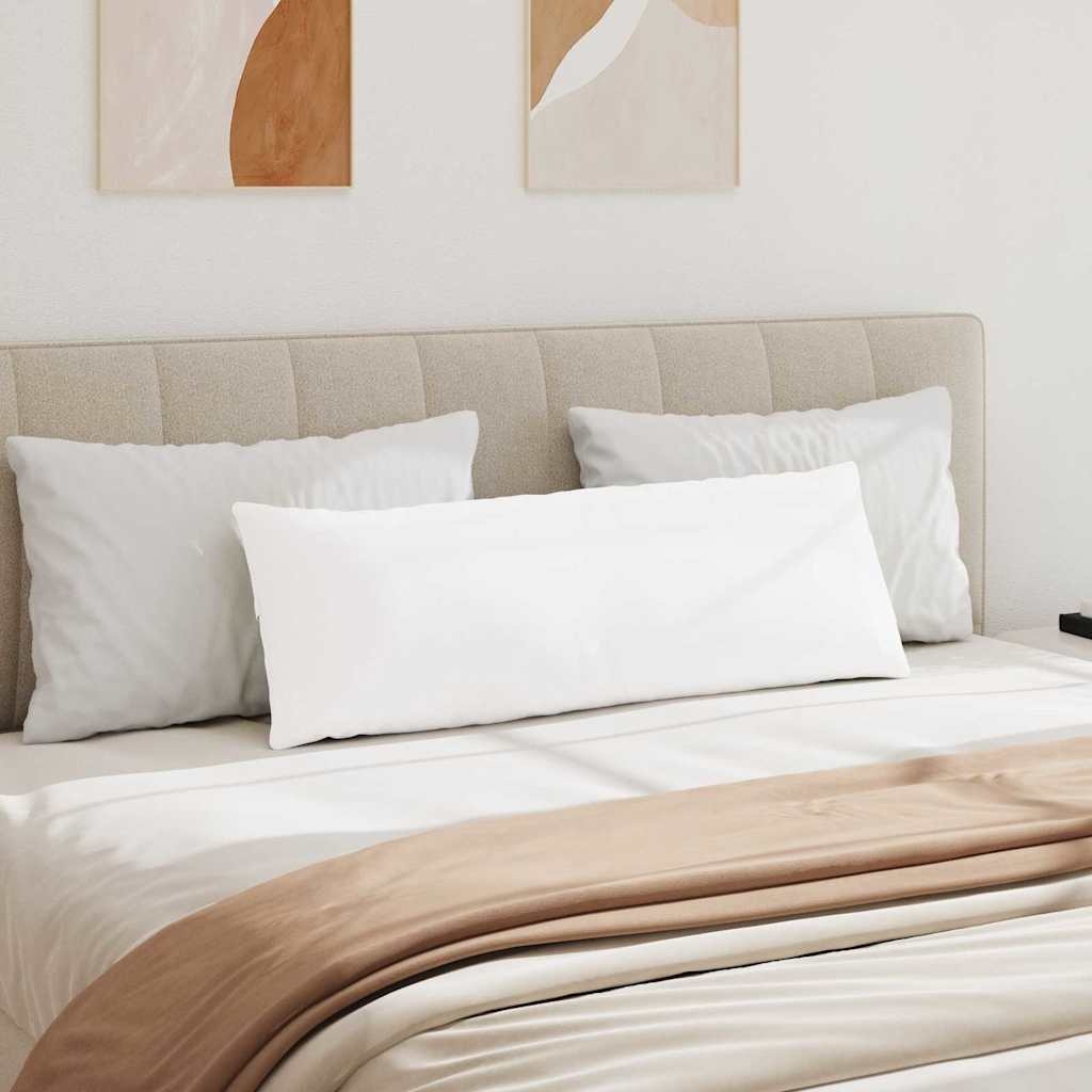 VidaXL Sofa Kussens 2 pcs Wit 120 x 40 cm Stof