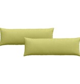 VidaXL Sofa Kussens 2 pcs Lichtgroen 120 x 40 cm Stof