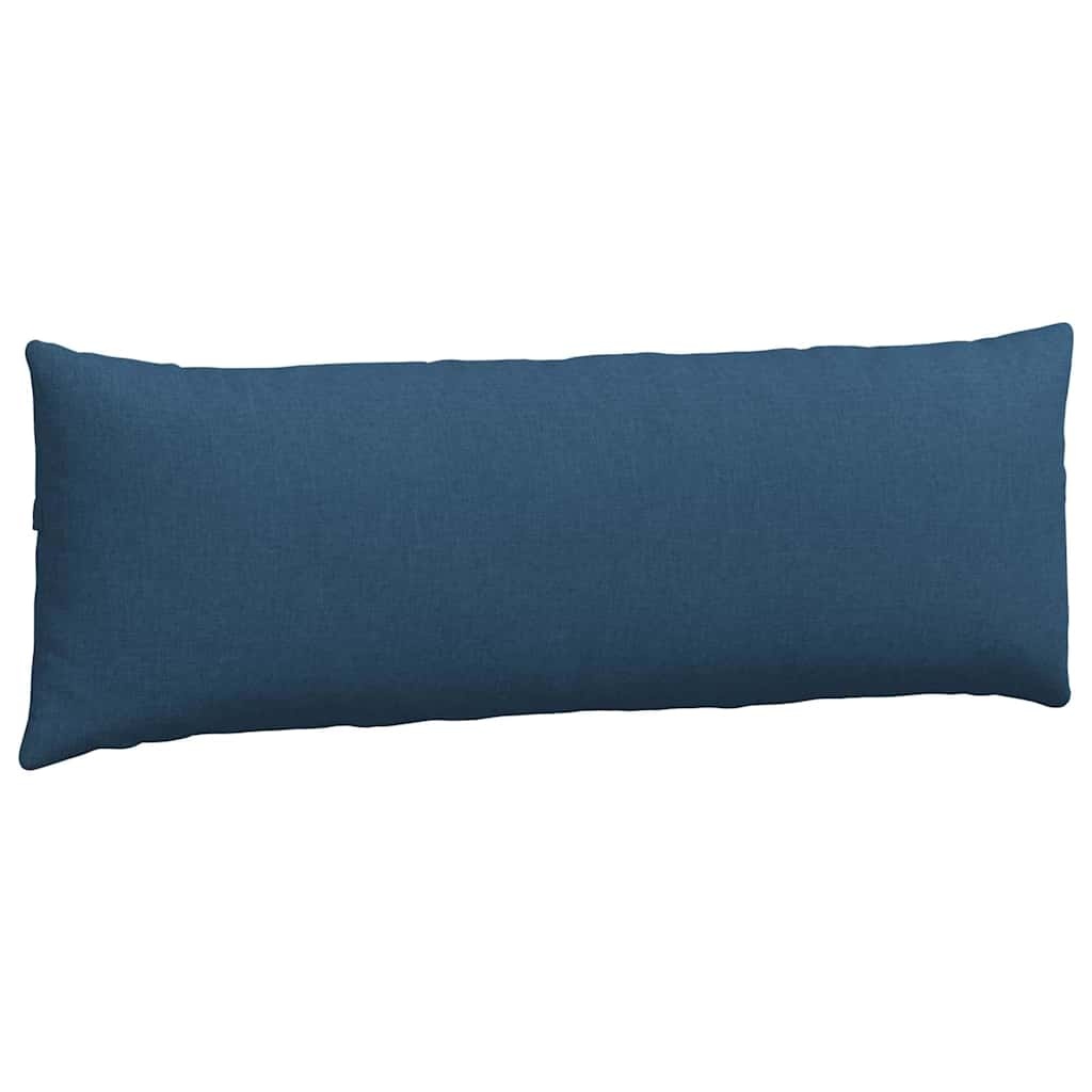 VidaXL Sofa Kussens 2 pcs Blauw 120 x 40 cm Stof
