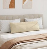 VidaXL Sofa Kussens 2 pcs Crème 120 x 40 cm Stof